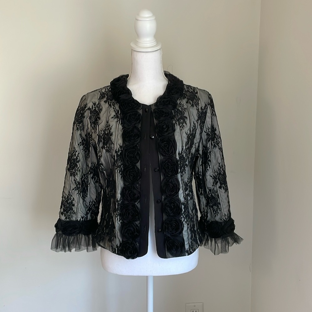 Sara Campbell black womens jacket